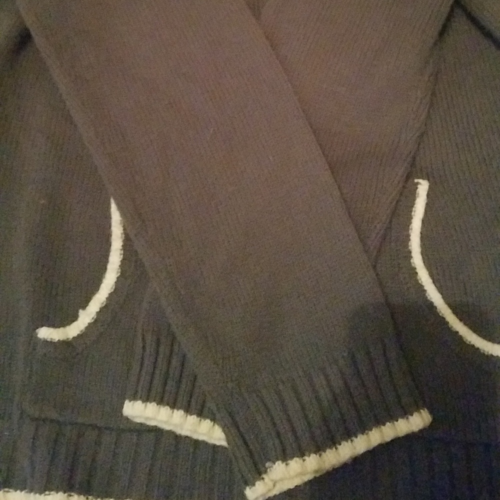 A long sleeve sweater.